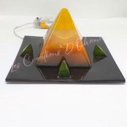 Support téléphone Pyramide lumineux